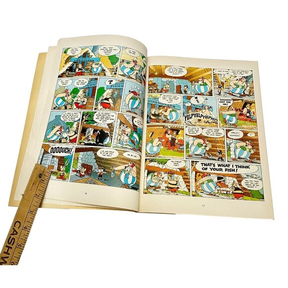 Asterix Graphic Novel Book Lot 4 Cleopatra Olympic Spain Legion PB 70s English - Picture 12 of 16